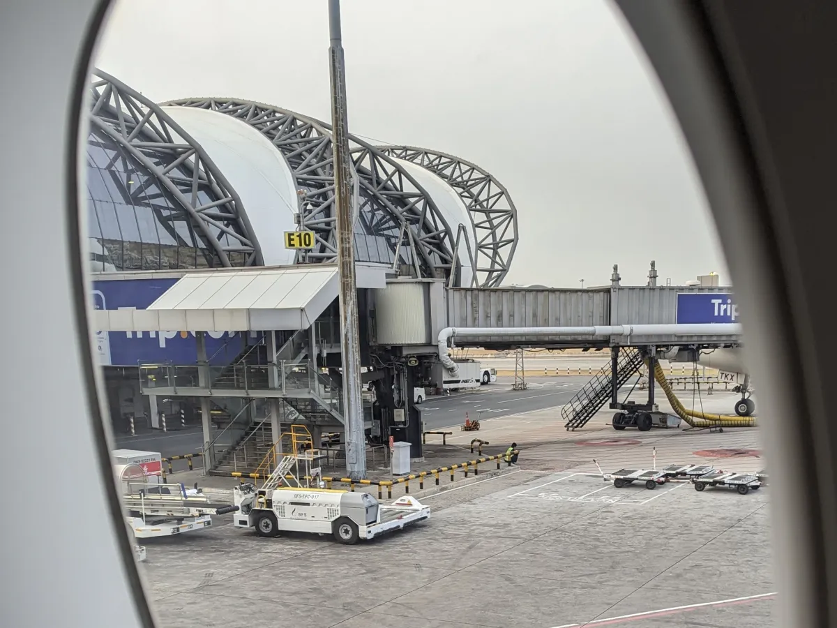 Arrival at Suvarnabhumi Airport