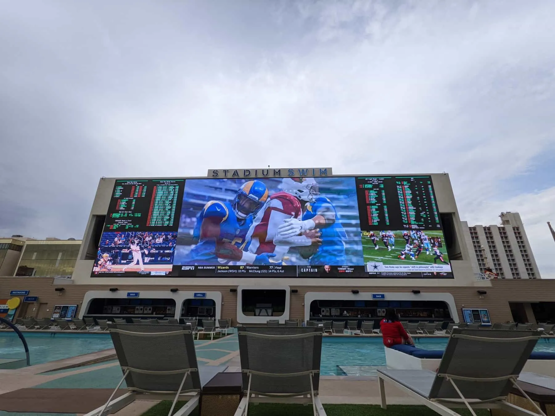 Stadium Swim Screen