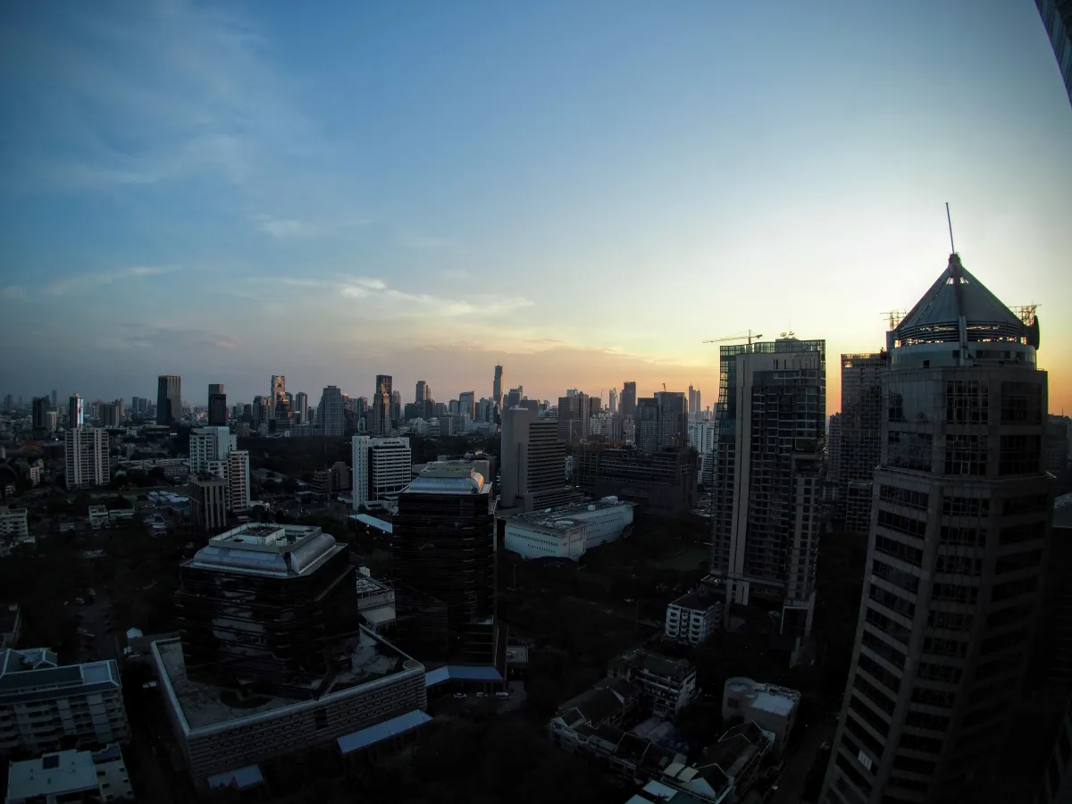 Conrad Bangkok Sunset