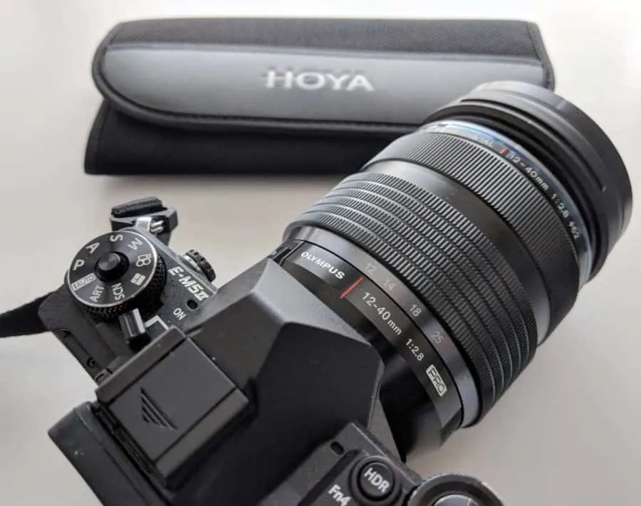 Travel Gear - Olympus lens 12-40 Pro
