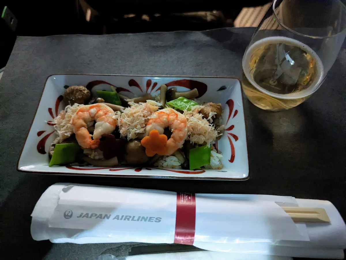 JAL Sky Suite business class seat