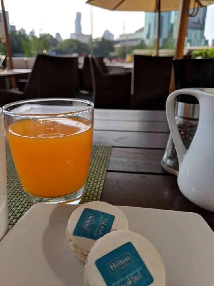 Millennium Hilton Diamond Breakfast