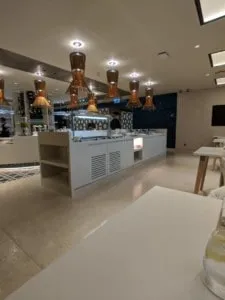 Qatar Airways Business Class Lounge in Bangkok